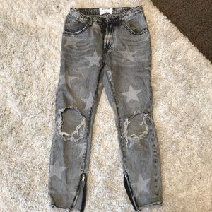 Free people x One teaspoon jeans